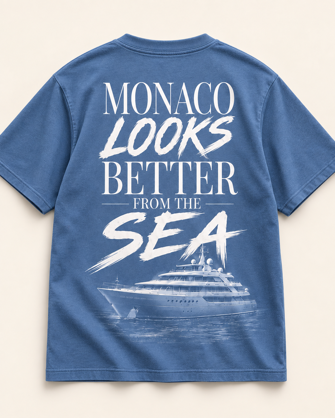 Monaco From The Sea Tee