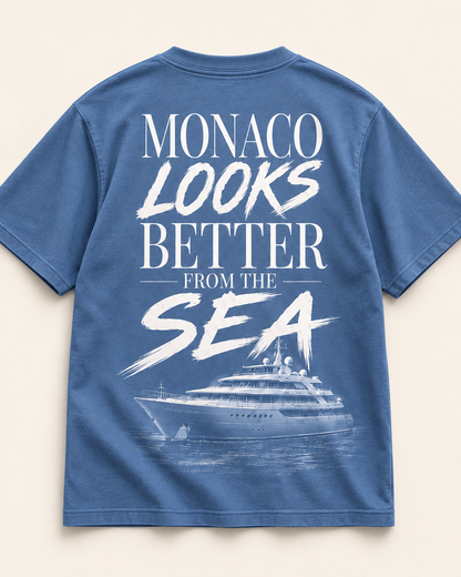 Monaco From The Sea Tee