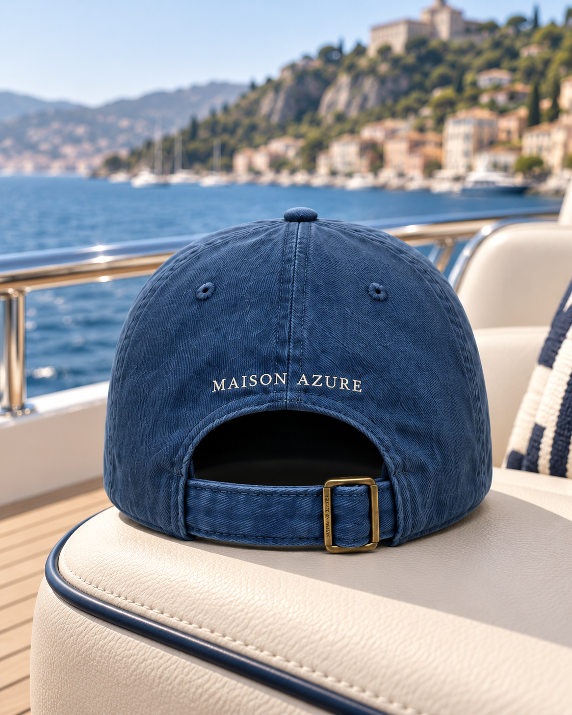 The Maison Azure Cap